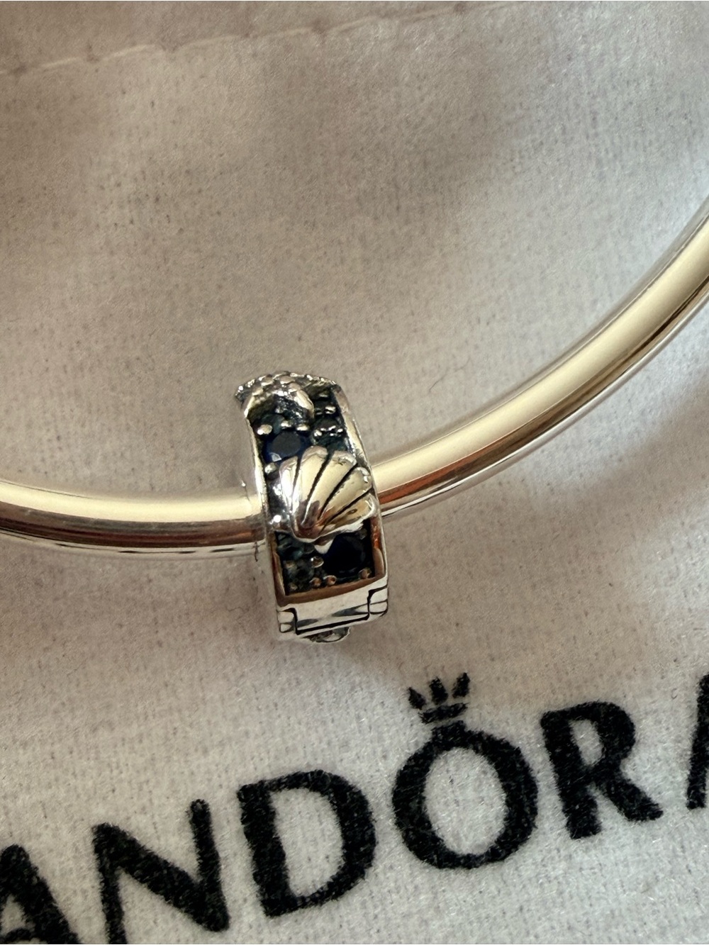 Pandora Tropical Starfish & Shell Clip Charm